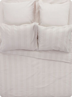 Комплект постельного белья Emboss 2 бежевый Sesli Tekstil 