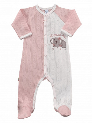 Комбинезон для девочки ТМ Софія Коала р.62 пудра 340162 