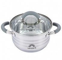 Каструля з кришкою Vincent 4,3 л 22 см VC-3179-22