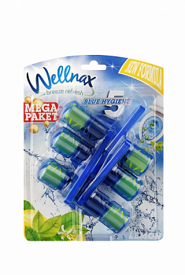 Туалетный блок Wellnax Лимон 3х50 г 