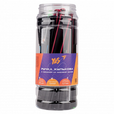 Ручка масляная YES by Andre Tan Style в ассортименте 412054 