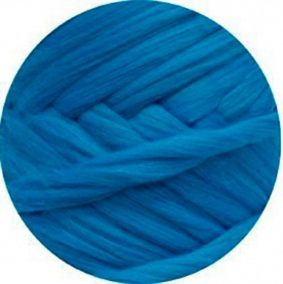 Шерсть для валяния 410 Бирюза (22-24 мік) 50 гр. 