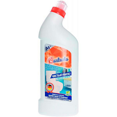 Средство для чистки унитаза Barbuda Чистый унитаз Морская свежесть 1000 мл 
