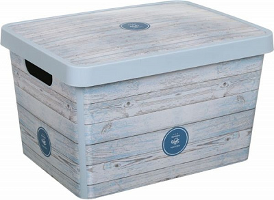 Ящик для зберігання G-643-W Wooden 277x370x218 мм