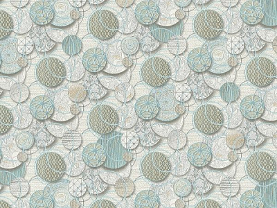 Виниловые на флизелиновой основе Славянские обои V.I.P Class Диско 3694-07 1,06x10,05 м