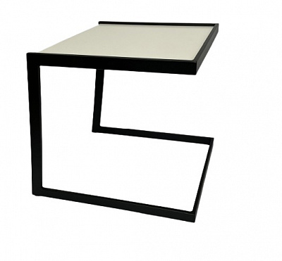 Стіл журнальний Чикаго білий 500x400x450мм Гефест