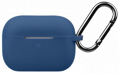 Чохол для навушників 2E для Apple AirPods Pro Pure Color Silicone 2.5 мм Navy (2E-PODSPR-IBPCS-2.5-NV)