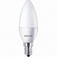 Лампа светодиодная Philips EcoHome 6 Вт B35 матовая E14 220 В 4000 К 929002273737 