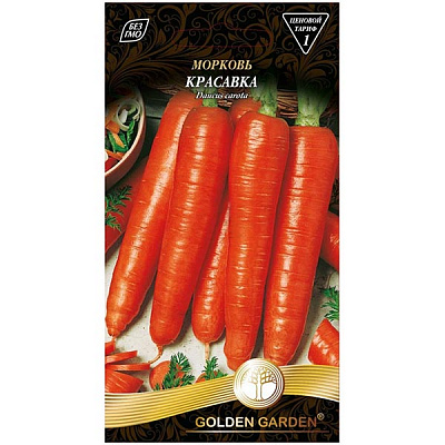 Семена Golden Garden морковь Красавка 2г