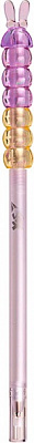 Ручка кульково-масляна YES Crystal Bunny 0,8 мм 412027