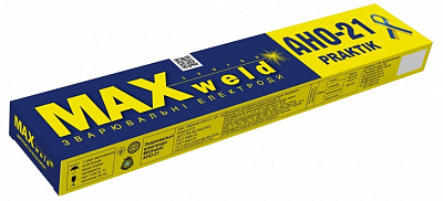 Электроды сварочные MAXweld PRAKTIK АНО-21 4 мм 5 кг