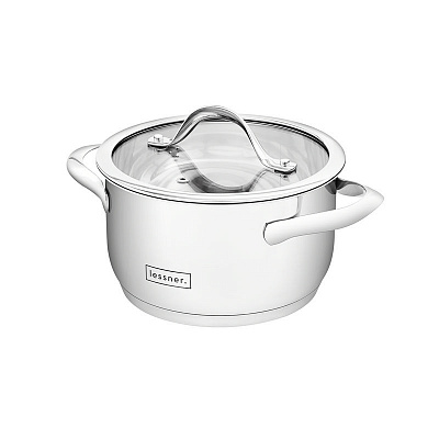 Кастрюля с крышкой Lessner 2,3 л 55877-18