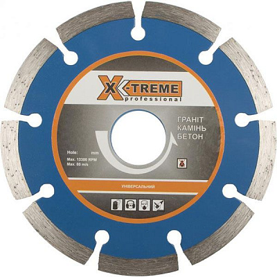 Диск алмазний X-Treme 1A1RSS XT-110100 115x2.2x22.2 мм