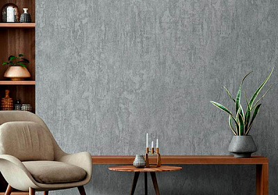 Шпалери вінілові на флізеліновій основі Vinil Бетон ЭШТ 2-1563 1,06x10,05 м