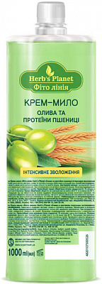 Крем-мыло Herb's Planet Оливки и Протеины Пшеницы 1000 мл