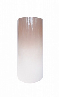 Ваза керамическая Eterna Harmony (4001) 24 см белая с бежевым 
