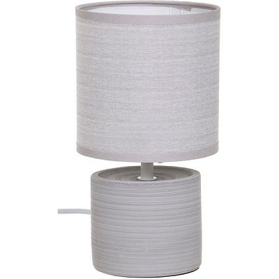Настільна лампа декоративна Accento lighting ALT-T-DH4002 1x40 Вт E14 сірий