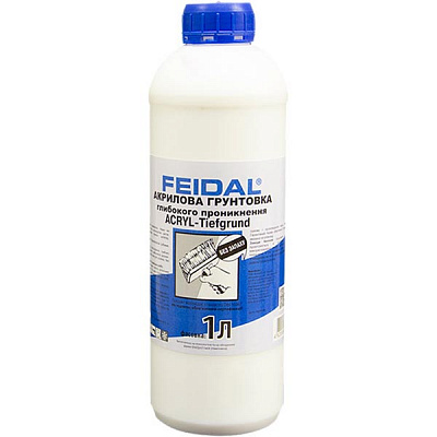 Ґрунтовка глибокопроникна Feidal Acryl-Tiefgrund 1 л