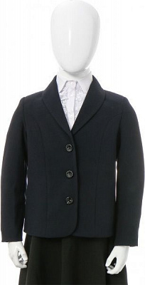 Пиджак школьный Веснушка р.152 синий 9002-2 