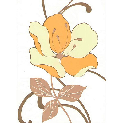 Панель ПВХ 3000x250x8 мм Весенняя персиковая 227-4