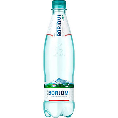 Вода минеральная Borjomi сильногазированная 0,5 л (4860019001353) 