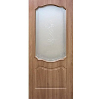 Дверное полотно ОМиС Прима ЗС+КМ 600 мм дуб золотой