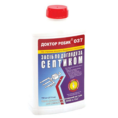 Біопрепарат Доктор Робик для септиків 37 798 мл