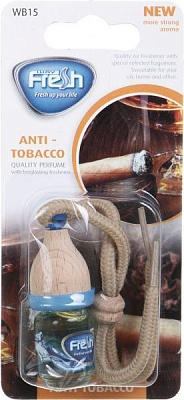 Ароматизатор подвесной FRESHWAY Wood Blister Anti Tobacco 5 мл