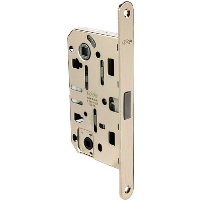 Дверний замок міжкімнатний AGB Mediana Polaris WC 96 нікель