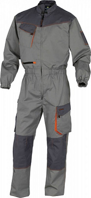 Комбинезон рабочий Delta Plus D-MACH р. M DMCOMGOTM серый с оранжевым