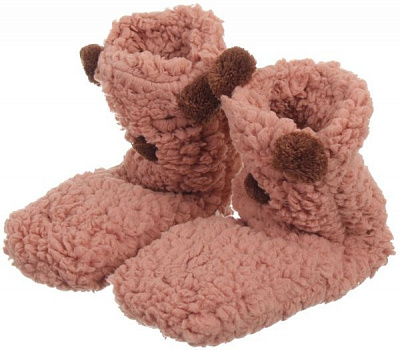 Капці домашні Maxwin KIDS Шіппі з вушками р.26-28 кораловий MWSE008/corl