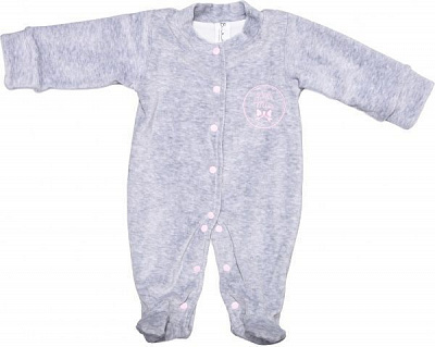 Комбинезон Bambinelli на подкладке р.68 серый меланж 