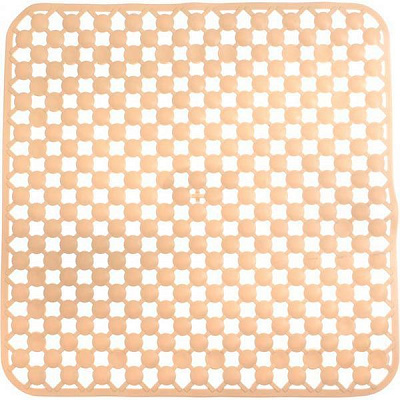 Килимок для ванної Bacchetta Geomag 53х53 см бежевий