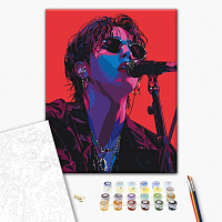 Картина за номерами K-pop айдол 40х50 см Brushme