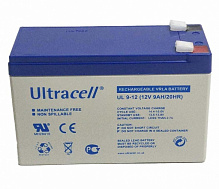 Батарея аккумуляторная Ultracell UL9-12, 12В, 9Ач, AGM