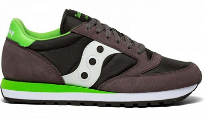 Кроссовки Saucony JAZZ ORIGINAL 2044-619s р.US 11 серый с салатовым