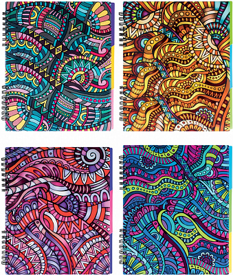 Блокнот Cool For School Ethnics 120 аркушів в асортименті