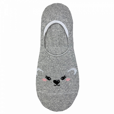 Шкарпетки жіночі Premier Socks Економ звірі р.23-25 сірий