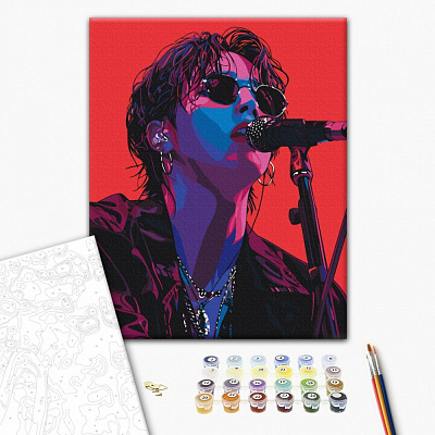 Картина по номерам K-pop айдол 40х50 см Brushme
