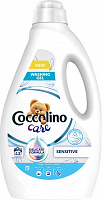 Гель для машинной и ручной стирки Coccolino care Sensitive для деликатной стирки 1,72 л