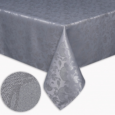 Скатерть водонепроницаемая Vesta 140x180 см серый La Nuit 