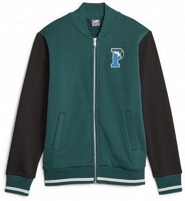 Джемпер Puma PUMA SQUAD BOMBER JACKET B 67636143 зеленый