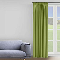 Штора VELOUR 150х275 светло-зеленый Decora textile