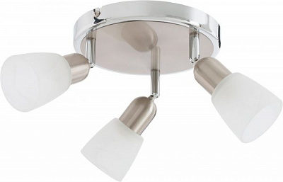 Спот Brilliant Sofia 3x40 Вт E14 хром 55334/77