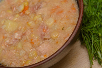 Суп Portion гороховый с мясом свинины, 500гр