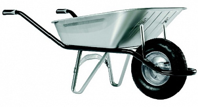 Тачка садовая Haemmerlin Exelium Plus оцинкованная 100 л 301141710