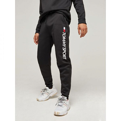 Штани Tommy Hilfiger Sport FLEECE HBR LOGO JOGGER S20S200189003 р. S чорний
