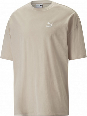 Футболка Puma CLASSICS OVERSIZED TEE 53807088 р.S бежевий