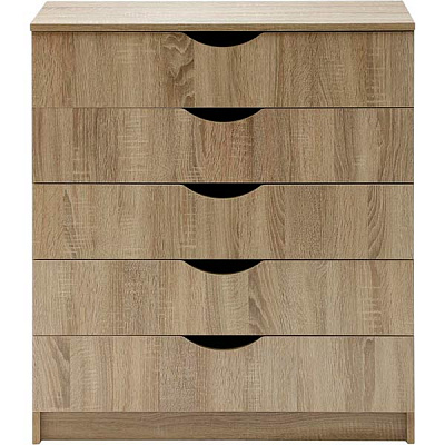 Комод ЕКО - 5 дуб сонома трюфель