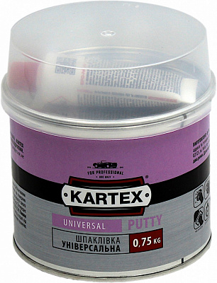 Шпаклівка універсальна KARTEX 0,75 кг